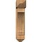 Ekena Millwork Imperial Arts and Crafts Smooth Bracket w/ Offset Brace, Western Red Cedar, 7 1/2"W x 26"D x 34"H BKT0806X26X34IMP03SWR - alternate 4